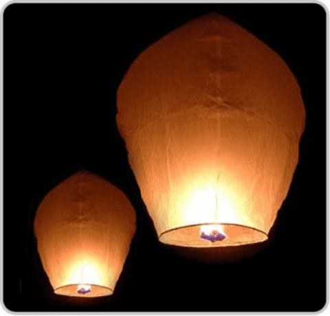 Lanterns 6 Asst Colors