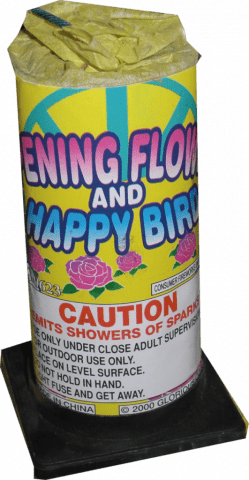 Opening Flower Happy Bird